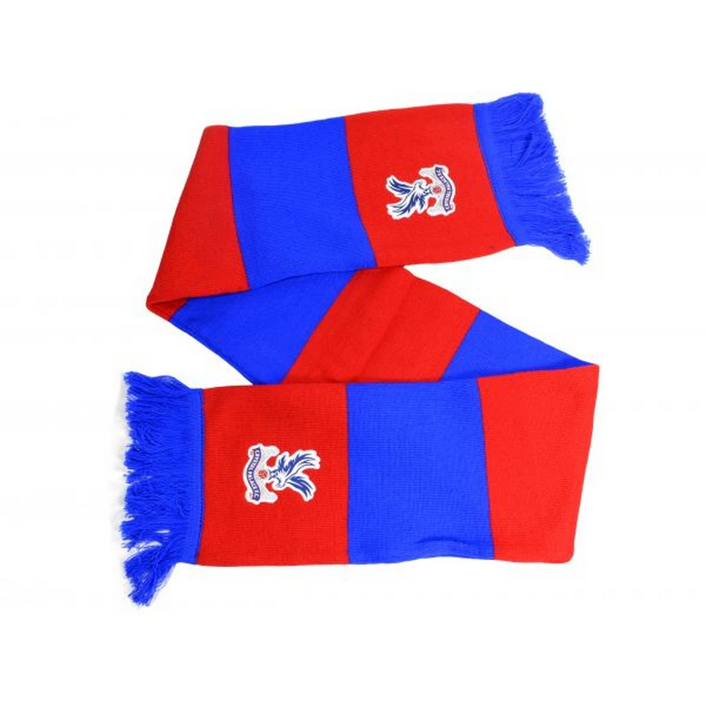 Crystal Palace FC Bar Scarf (Red/Blue) - BS3594