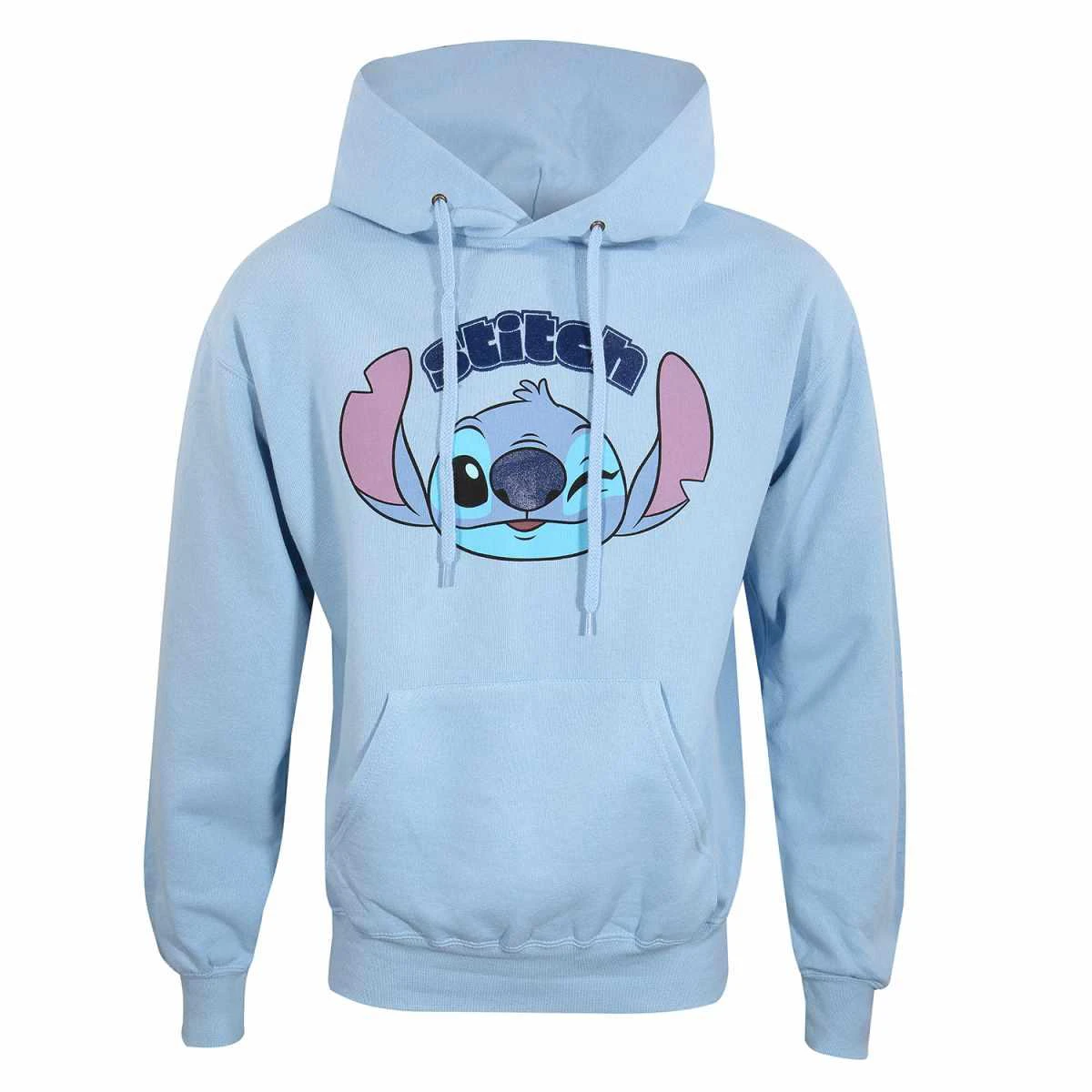 Lilo & Stitch Unisex Adult Cute Hoodie (Blue) - HE1498