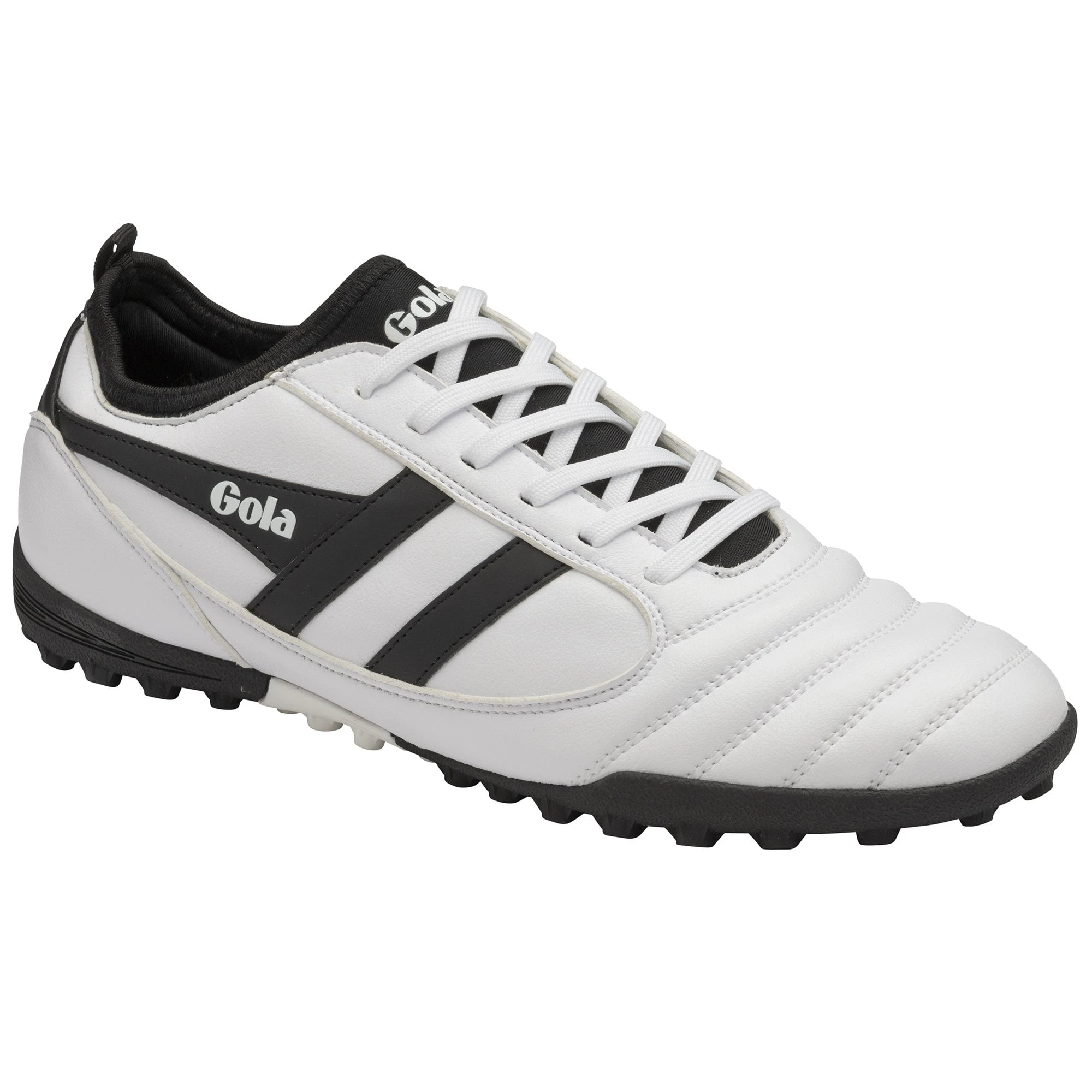 Gola Childrens/Kids Ceptor Turf Astro Turf Trainers (White/Black) - JG706