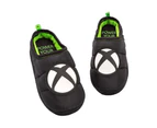 Xbox Boys Slippers (Black/White/Green) - NS6535