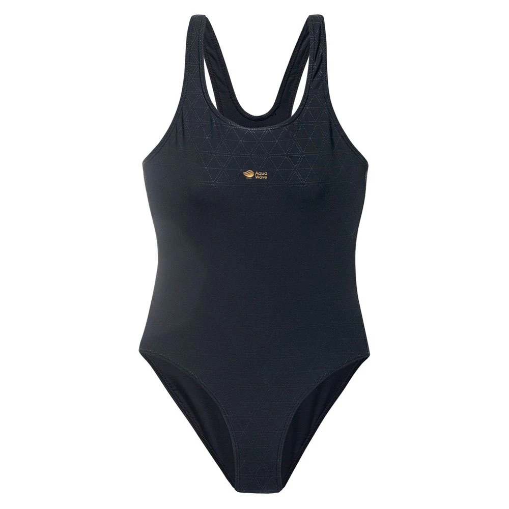 Aquawave Womens Seaweed One Piece Swimsuit (Black) - IG2006