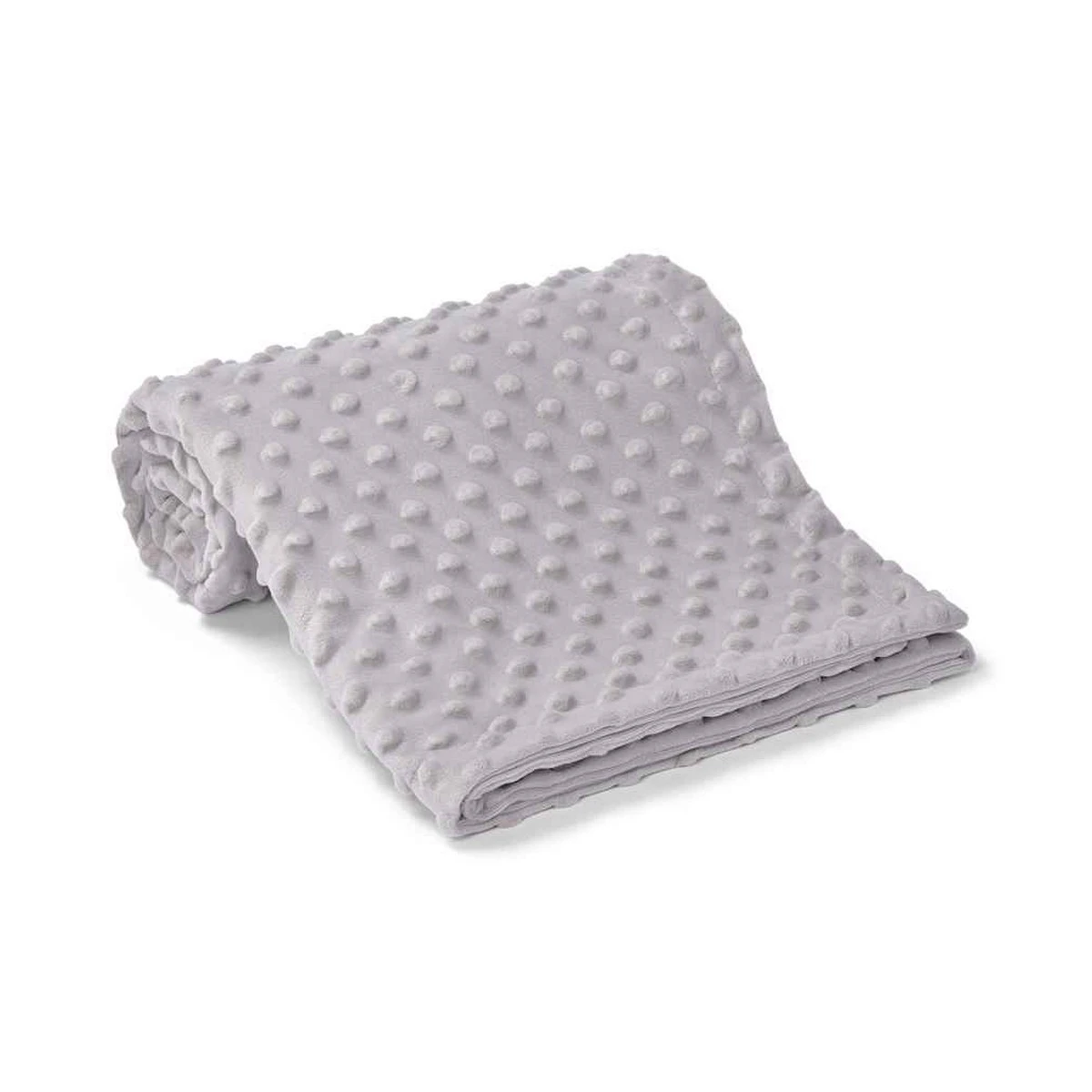 Brand Lab Minky Embossed Blanket (Silver Grey) - PC5080