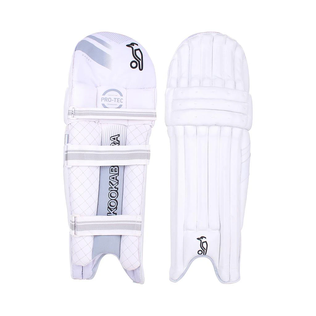 Kookaburra Childrens/Kids Ghost 5.1 Right Hand Cricket Batting Pads (White) - RD2944