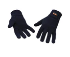 Portwest Knitted Winter Gloves (Navy) - PW486