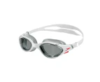 Speedo Unisex Adult 2.0 Biofuse Swimming Goggles (White/Smoke) - RD3075