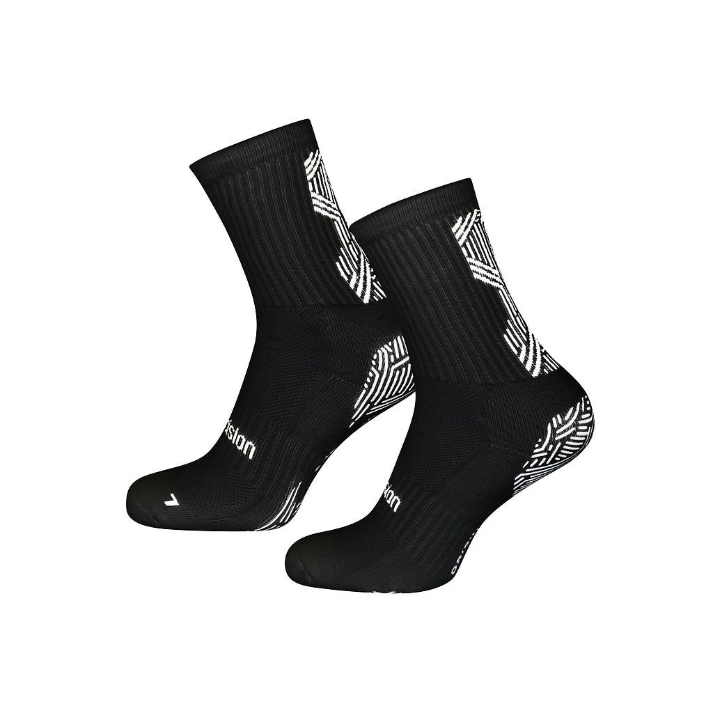 Precision Unisex Adult Origin.0 Gripped Anti-Slip Sports Socks (Black/White) - RD2916