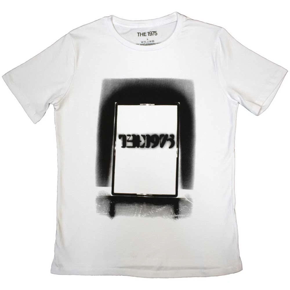 The 1975 Womens Black Tour T-Shirt (White) - RO10341