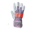 Portwest Unisex Adult Classic Canadian Leather Rigger Gloves (Grey) - PW310