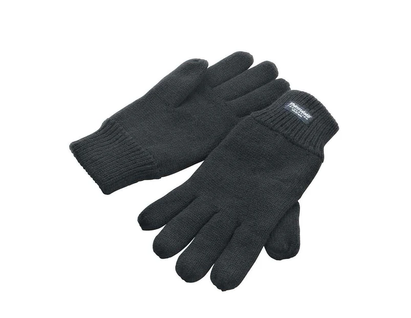 Result Winter Essentials Unisex Adult Thinsulate Gloves (Charcoal) - PC6575