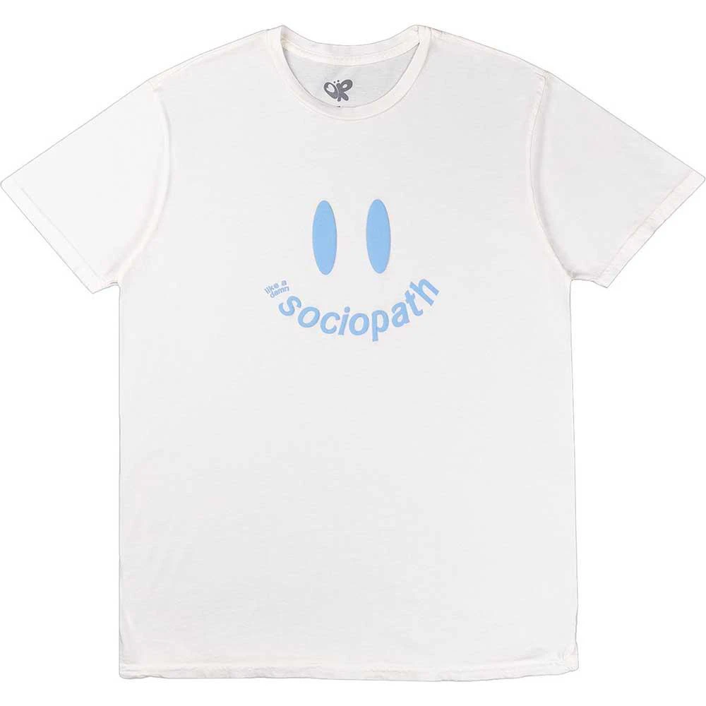 Olivia Rodrigo Unisex Adult Sociopath T-Shirt (White) - RO10432