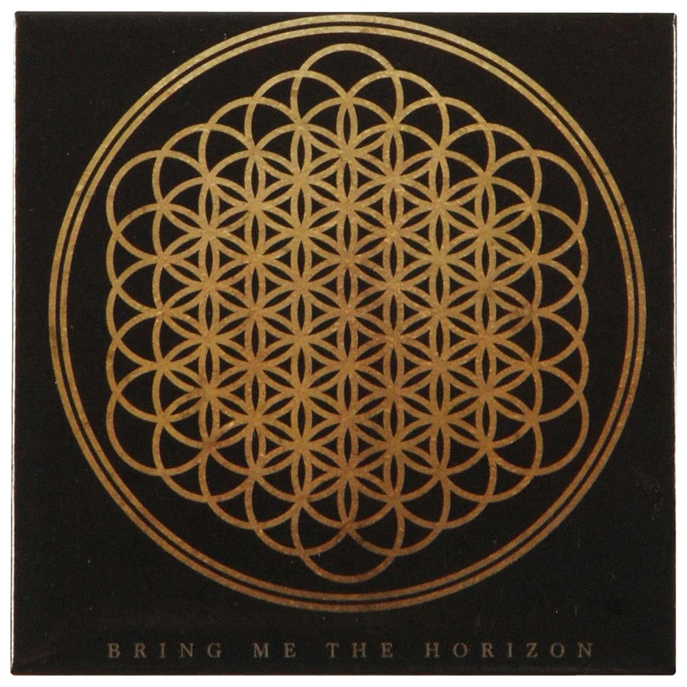 Bring Me The Horizon Sempiternal Flower Fridge Magnet (Black/Brown) - RO7338