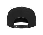 Yupoong Mens Fashion Print Premium Snapback Cap (Black/Floral Mint) - RW2888