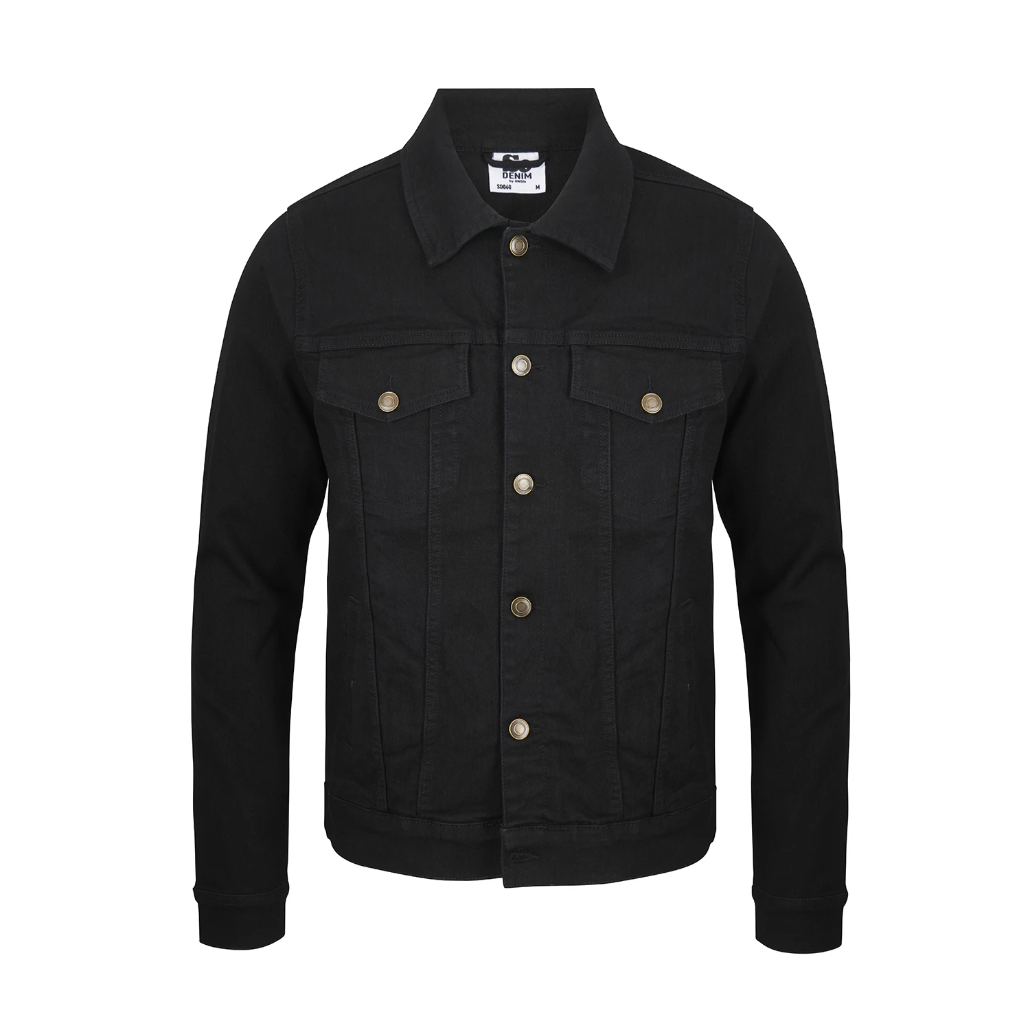 So Denim Mens Noah Denim Jacket (Black) - RW9507