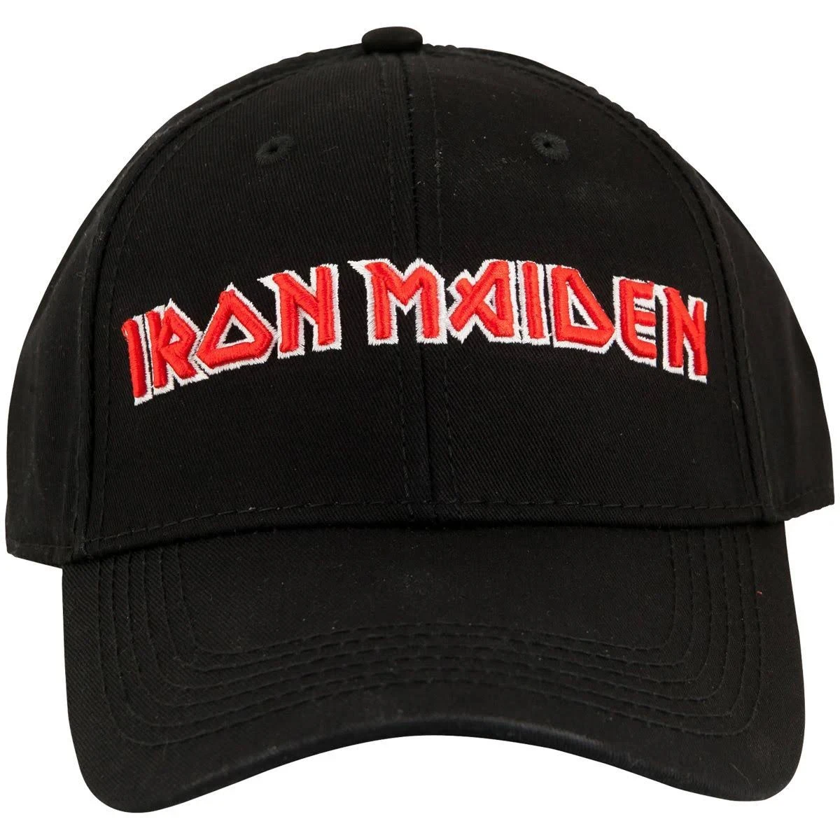 Iron Maiden Unisex Adult Logo Baseball Cap (Black) - RO2506