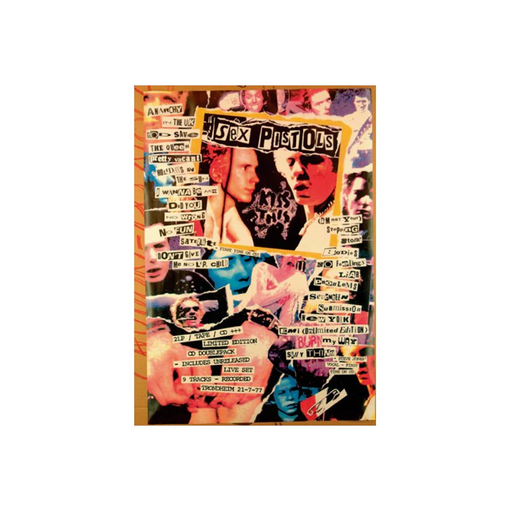 Sex Pistols Newspaper Postcard (Multicoloured) - RO7848