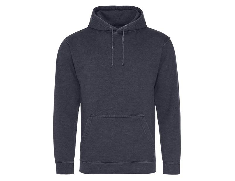 AWDis Hoods Adults Unisex Washed Look Hoodie (Washed New French Navy) - RW5368