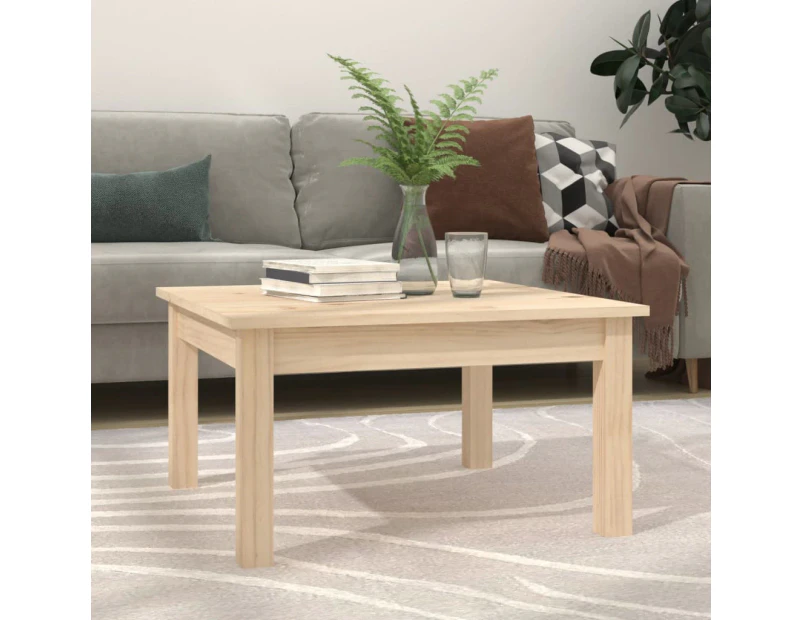 Coffee Table 55x55x30 cm Solid Wood Pine