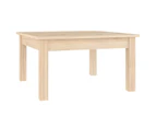 Coffee Table 55x55x30 cm Solid Wood Pine