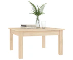 Coffee Table 55x55x30 cm Solid Wood Pine