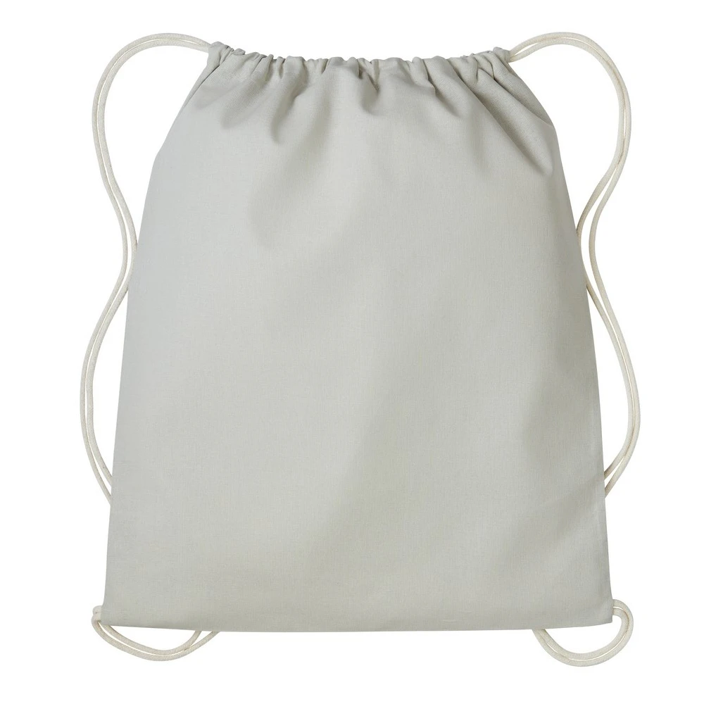 Nutshell Drawstring Gymsac (Pastel Grey/Natural) - RW7127