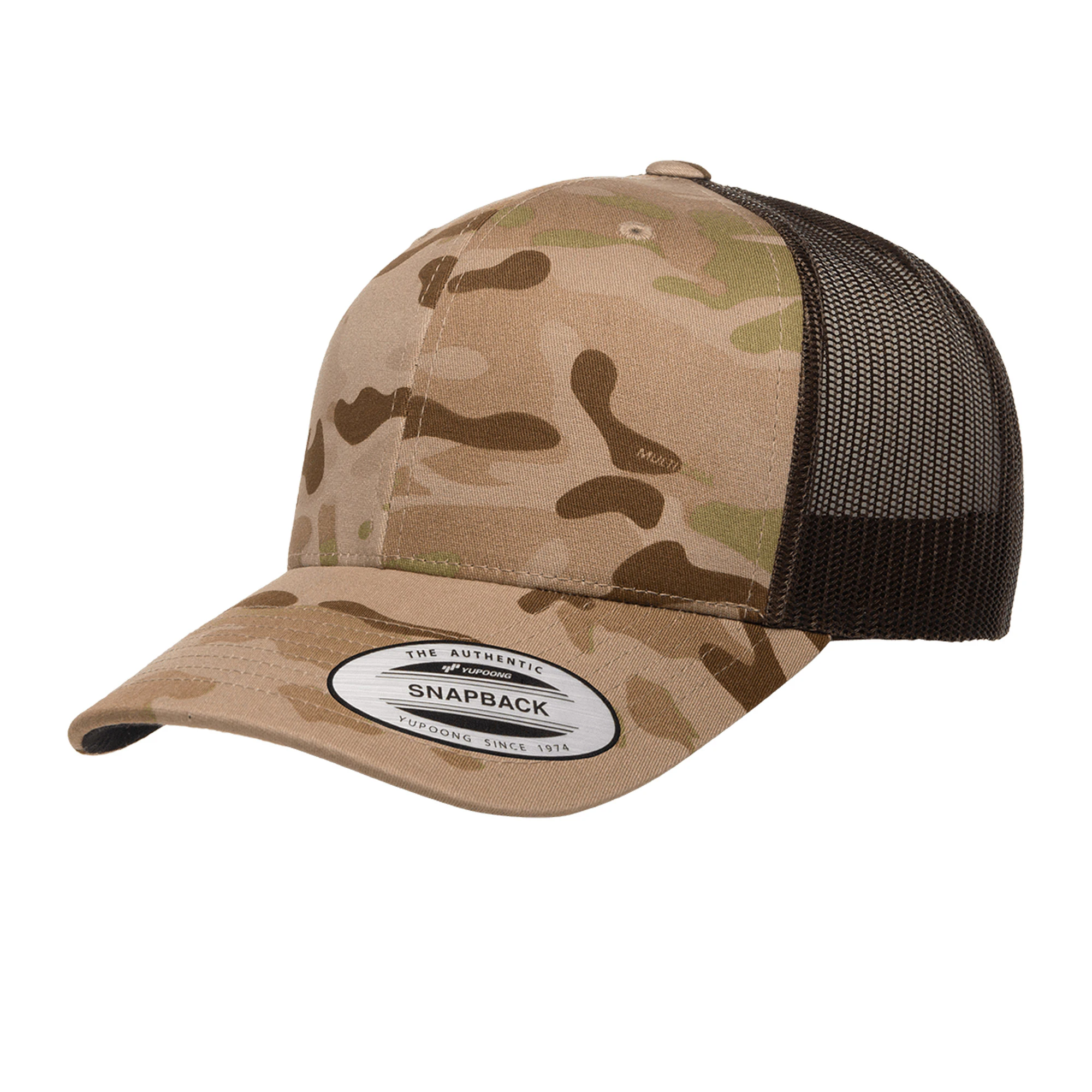 Flexfit by Yupoong Multicam Retro Trucker Cap (Arid/Brown) - RW7582