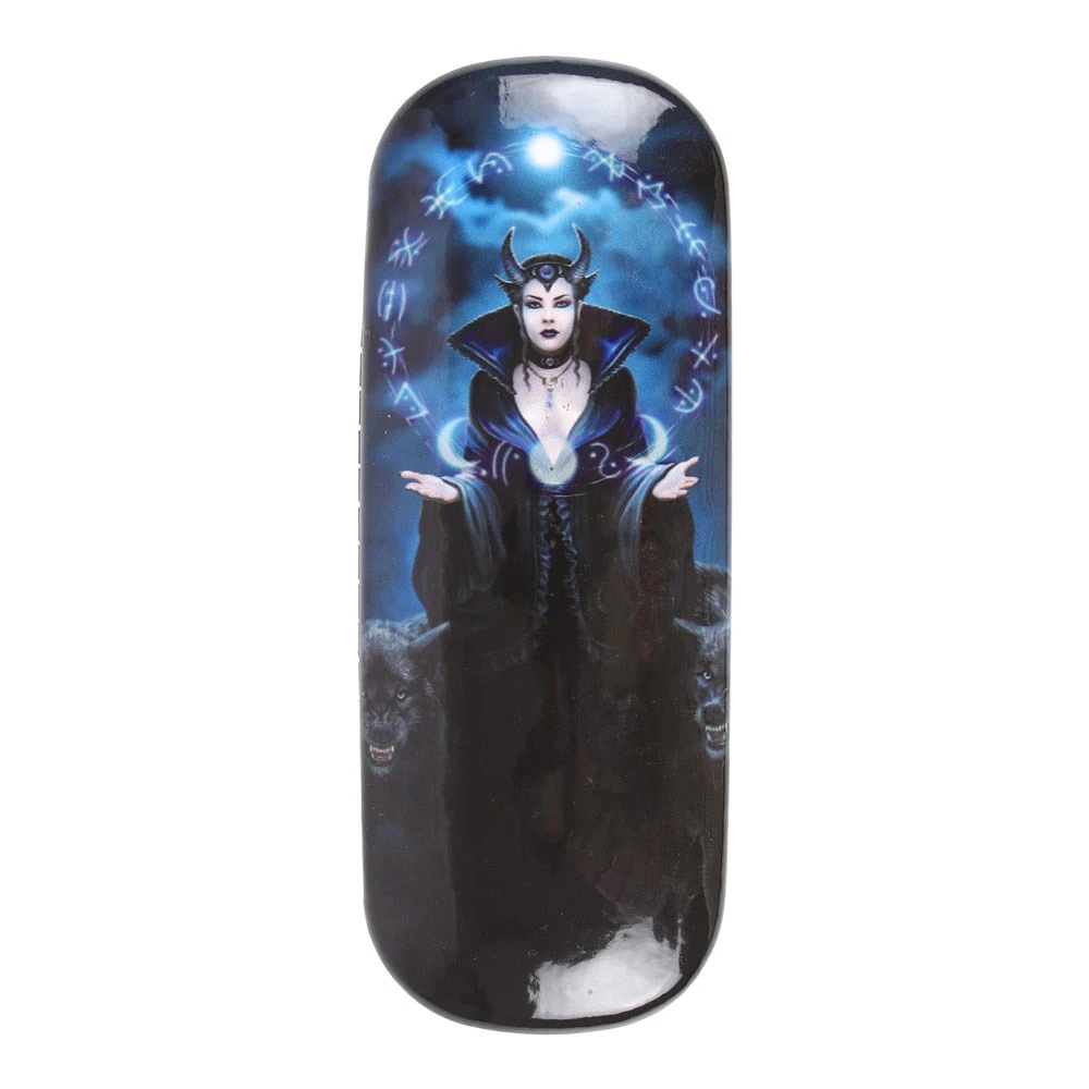 Anne Stokes Moon Witch Glasses Case (Black/Blue) - SD5206