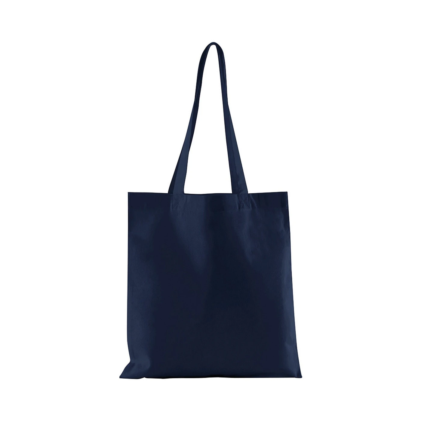 Westford Mill Plain Organic Cotton Tote Bag (French Navy) - RW9876