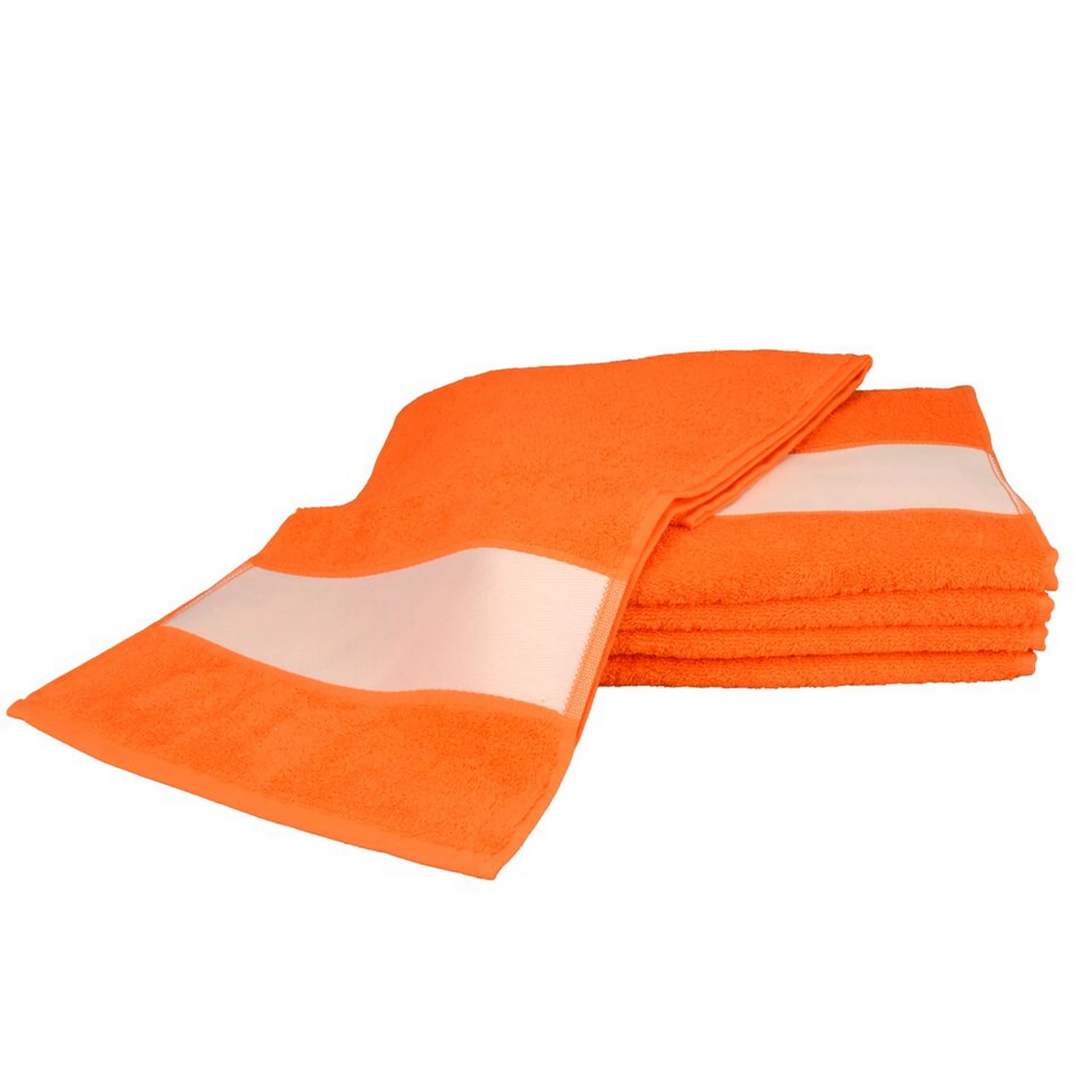 A&R Towels Subli-Me Sport Towel (Bright Orange) - RW6042