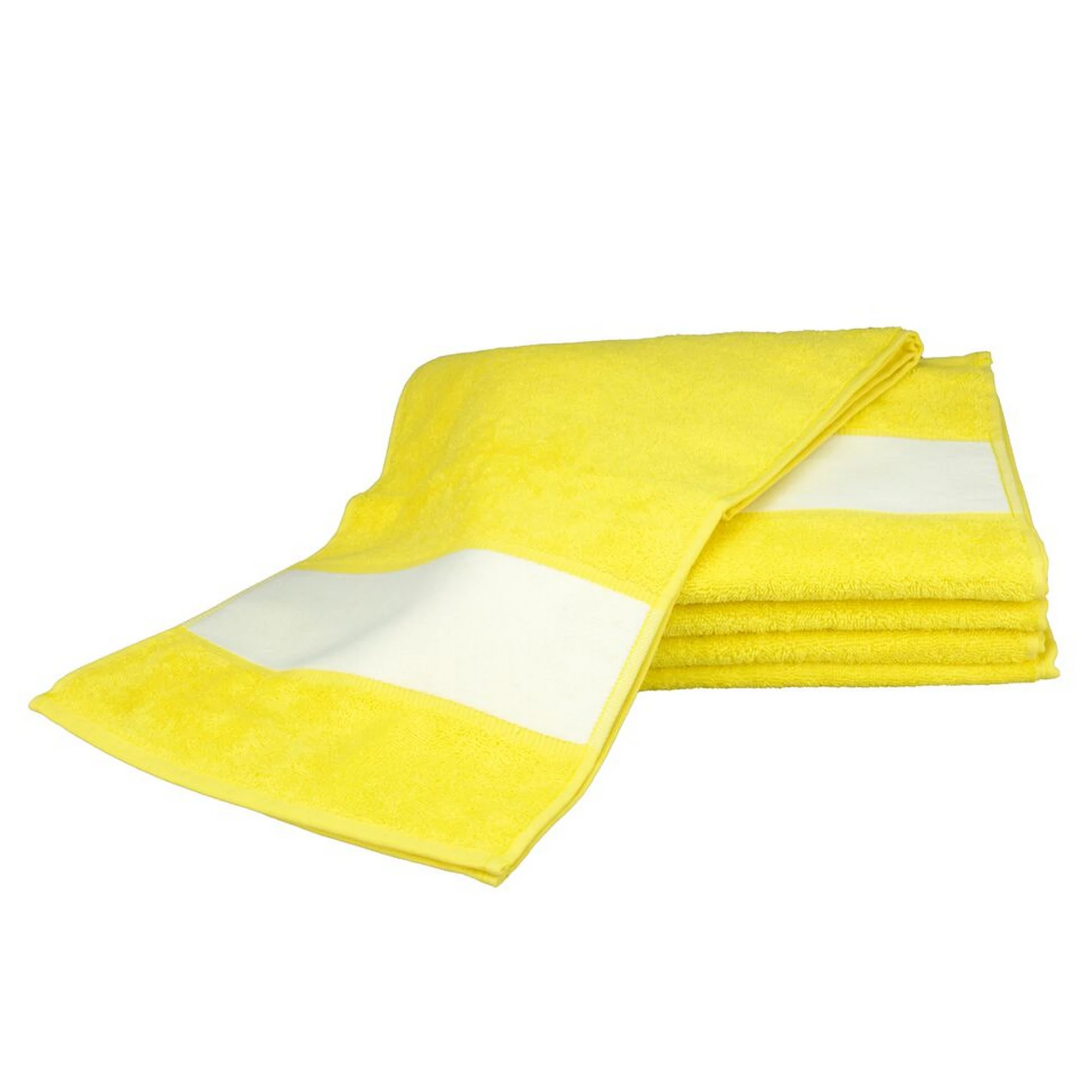 A&R Towels Subli-Me Sport Towel (Bright Yellow) - RW6042