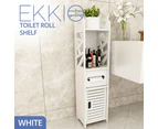 Ekkio Toilet Roll Holder Bathroom Storage 80cm Irregular Criss Cross Side