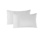 Royal Comfort Bamboo Blended Sheet & Pillowcases Set 1000TC Ultra Soft Bedding - White
