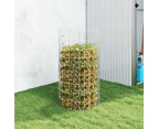 vidaXL Garden Composter Galvanised Steel Kitchen Compost Container Multi Sizes