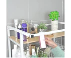 Bathroom Rack Over Toilet Washing Machine Shelf Storage Organizer Stand Unit AU