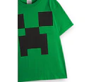 Minecraft Boys Short Sleeved T-Shirt (Green)