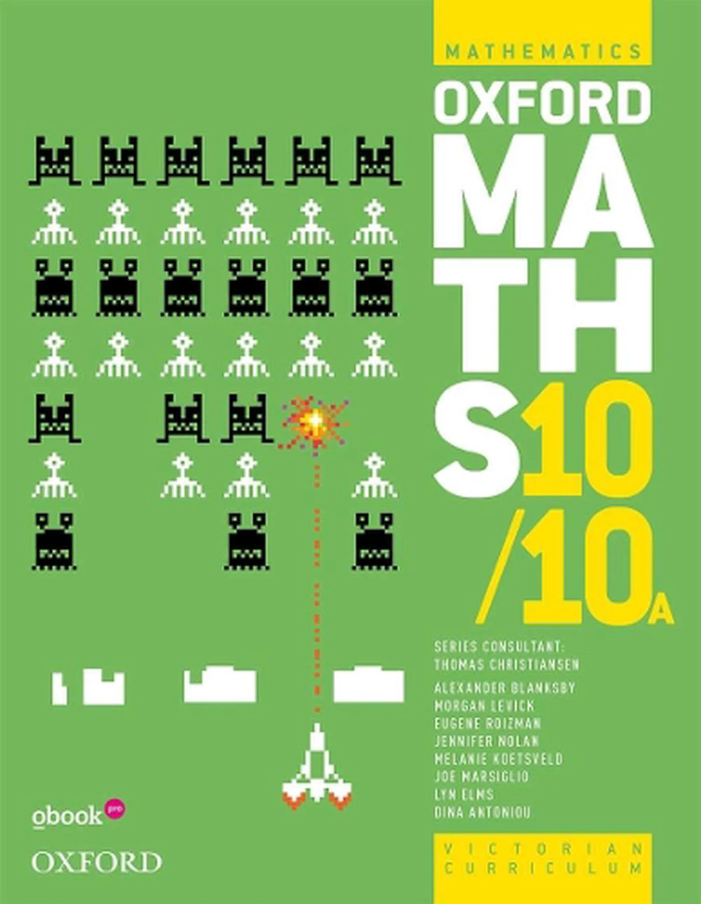 Oxford Maths 10/10A Student Book+obook pro