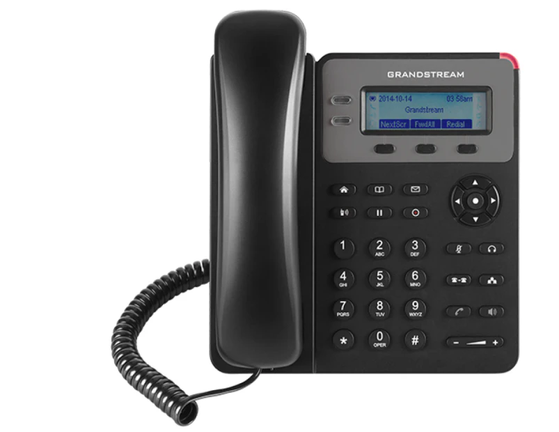 Grandstream GXP1610 1 Line IP Phone, 1 SIP Account, 132x48 Colour LCD Screen, HD Audio   ( LS)