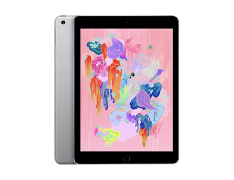 Very Good Refurbished Apple iPad 9.7" 6th Gen (2018) Wi-Fi + Cellular | UNLOCKED - Space Gray, 32 GB - Refurbished Grade B