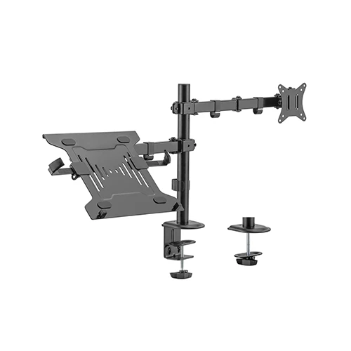 Brateck Steel Monitor Arm with Laptop Tray