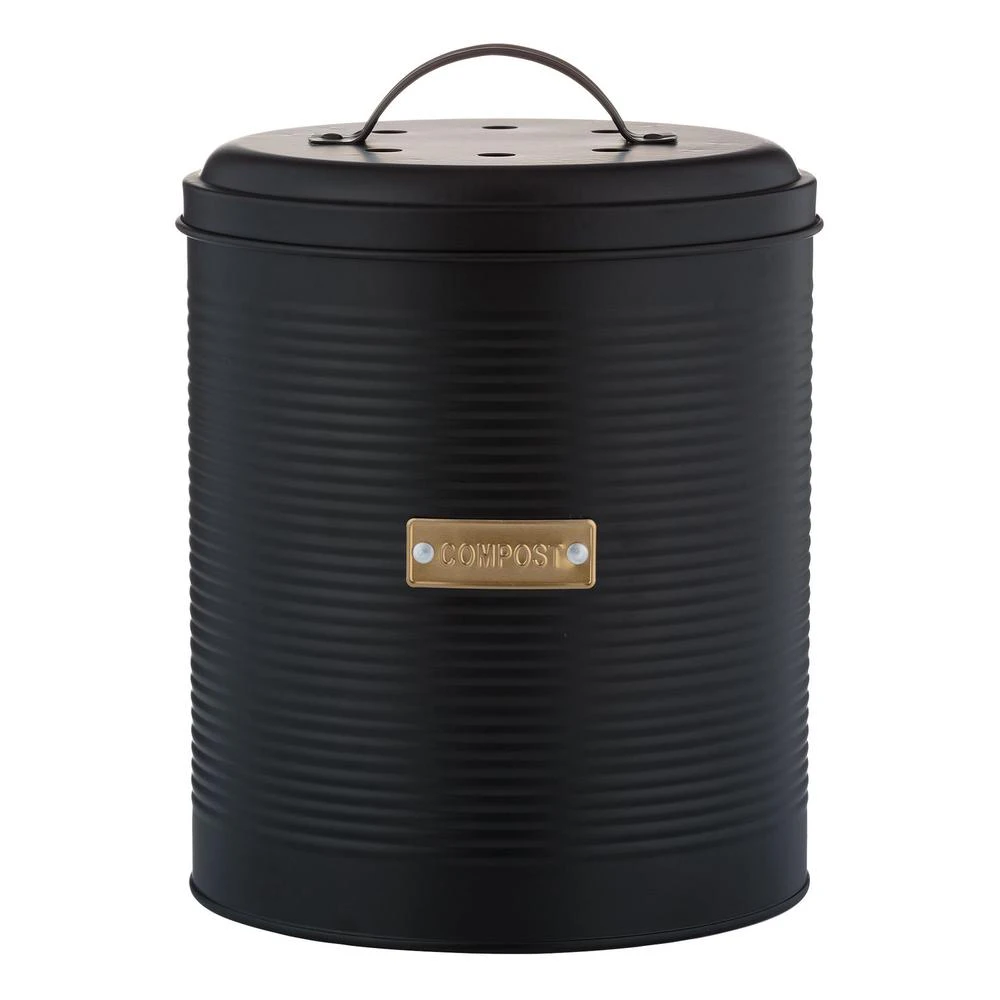 Otto Compost Caddy (Black) - 2.5 Litre