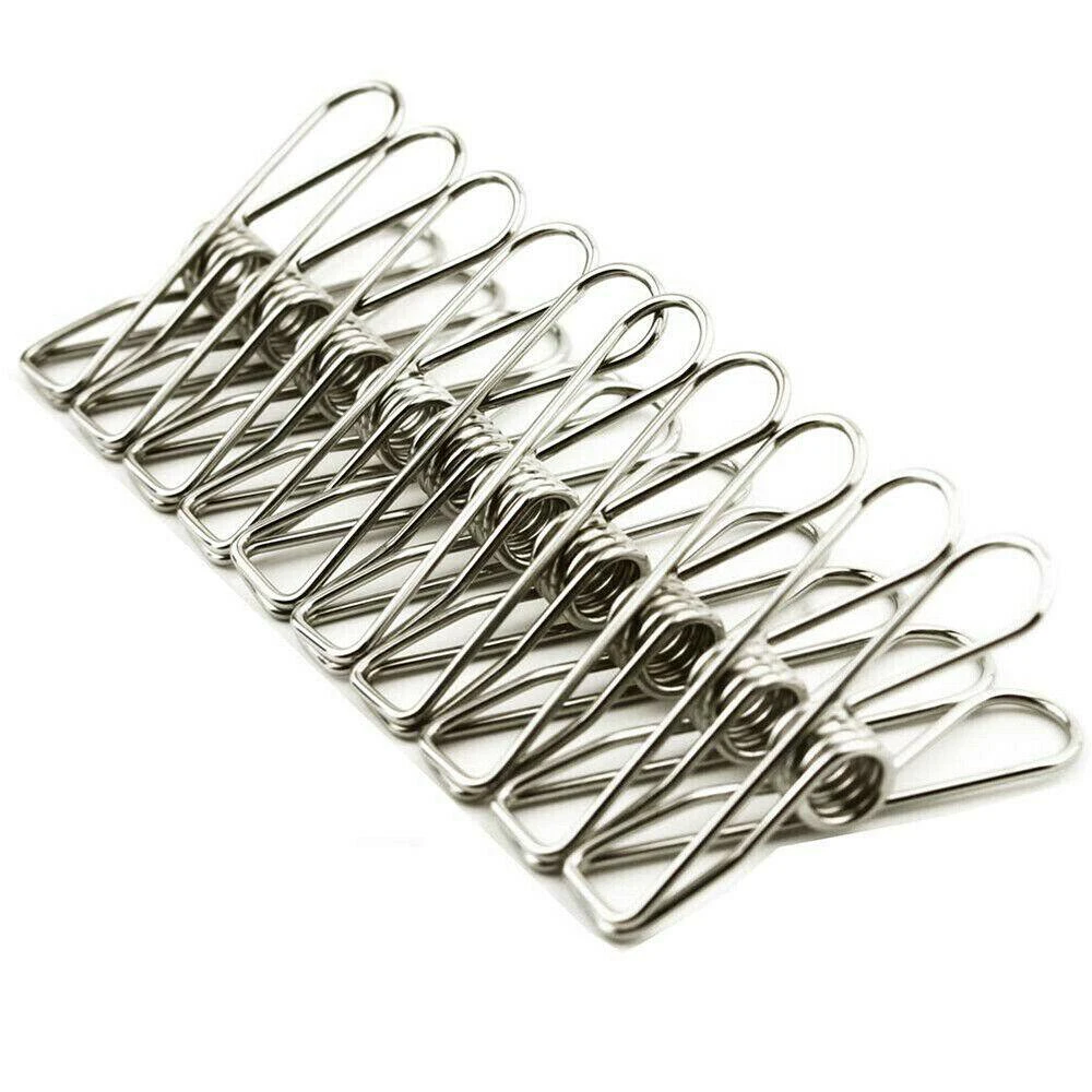 Stainless Steel Clothes Pegs Clamp