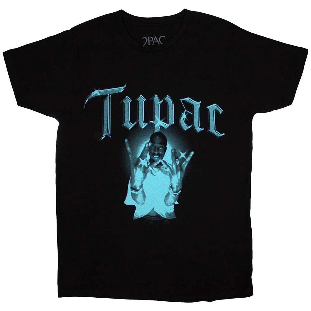 Tupac Shakur Unisex Adult West Side T-Shirt (Black) - RO11083