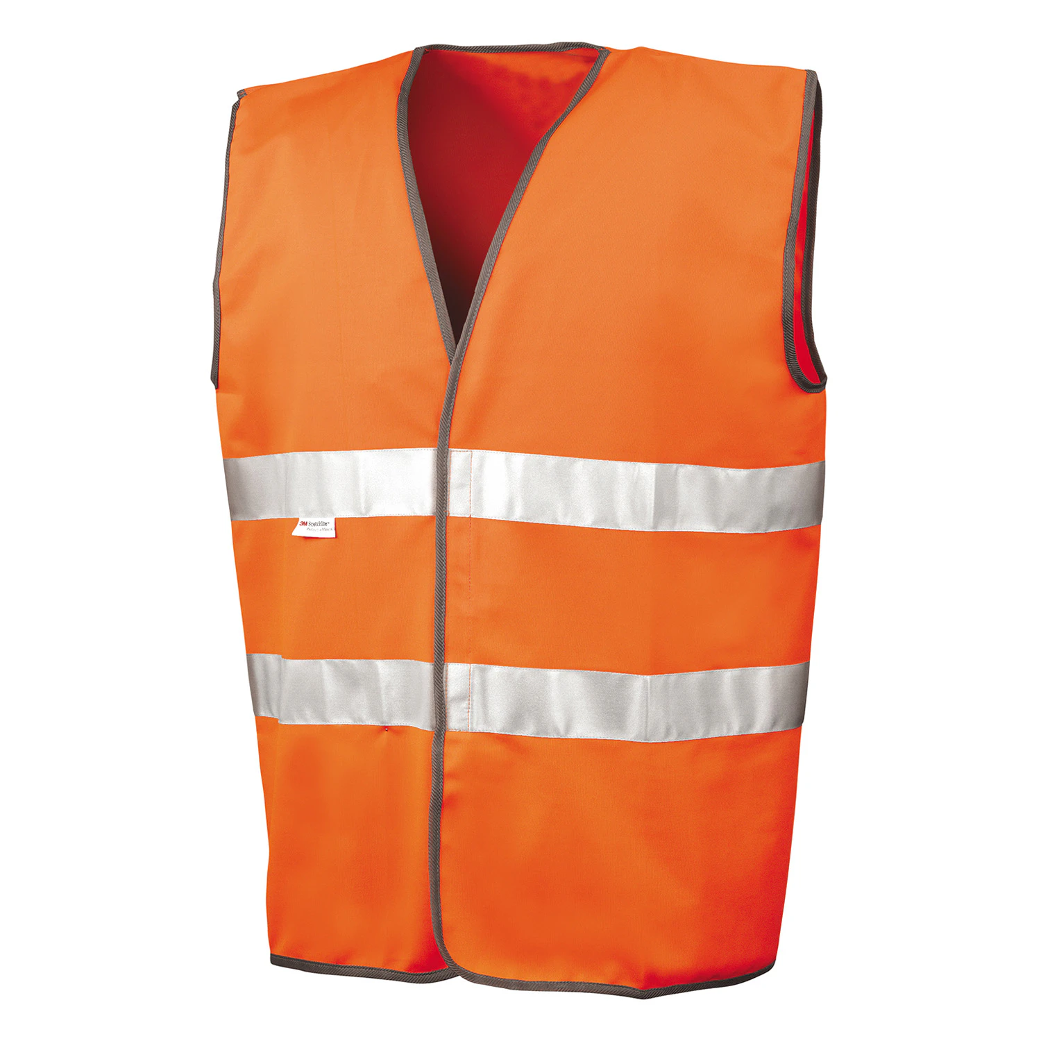 SAFE-GUARD by Result Unisex Adult Motorist Safety Vest Top (Fluorescent Orange) - RW10147