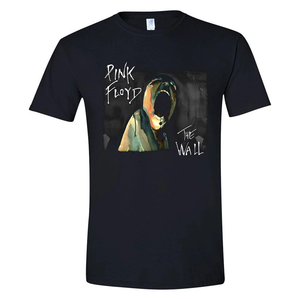 Pink Floyd Unisex Adult The Wall Screaming Face T-Shirt (Black) - PH3131