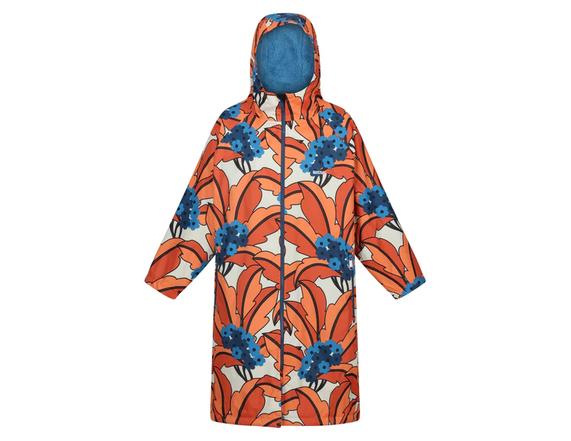 Regatta Womens Orla Kiely Tropical Changing Robe (Orange) - RG10659