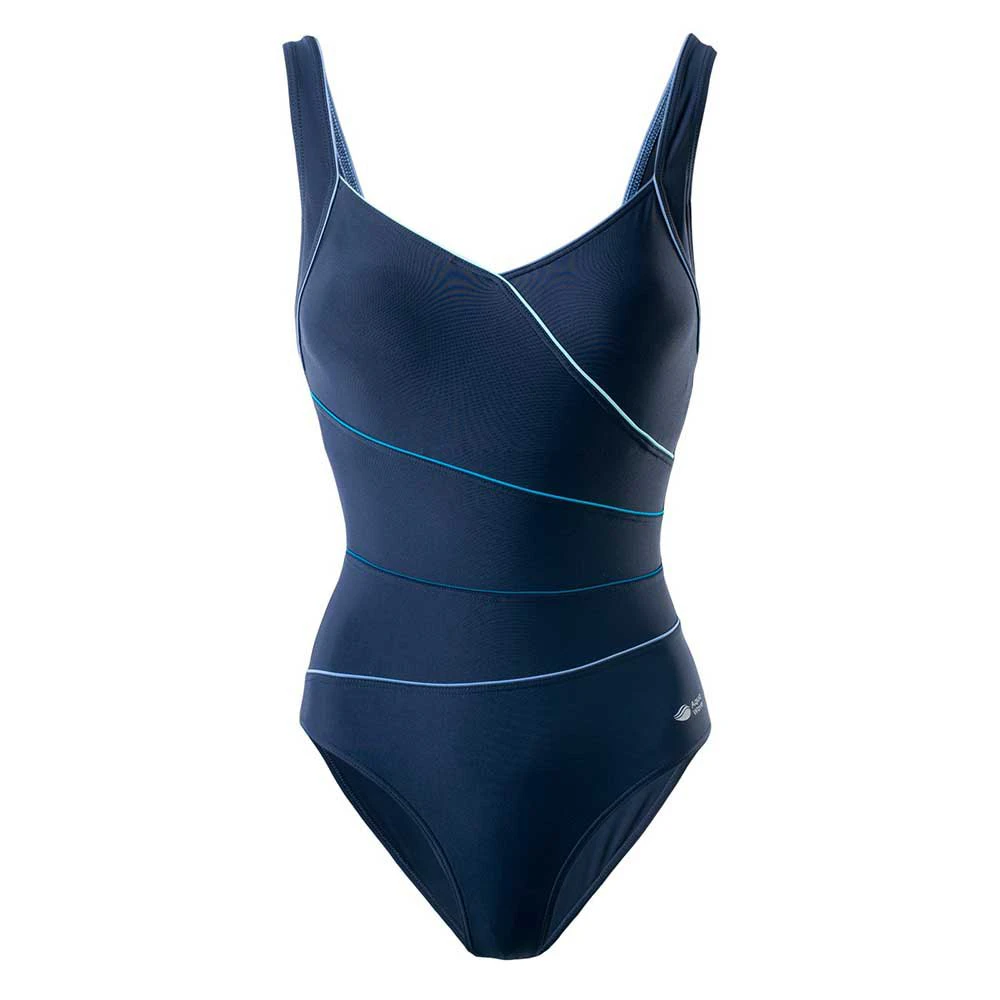 Aquawave Womens Tristina One Piece Swimsuit (Blueberry/Bluestone) - IG1166