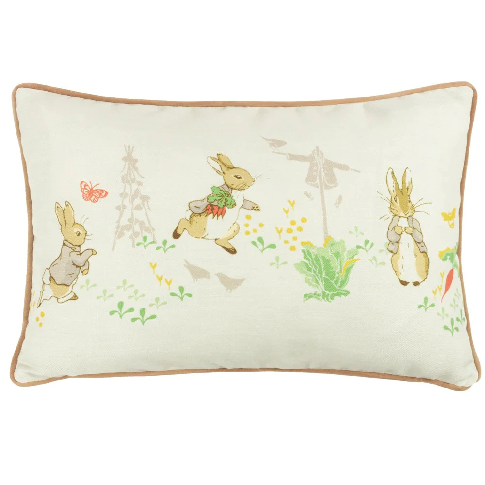 Peter Rabbit Classic Rectangular Cushion Cover (Natural) - RV2989