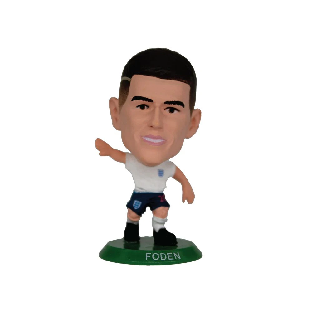 England FA Phil Foden Figure (White/Dark Blue/Blue/Red/Green) - BS4386