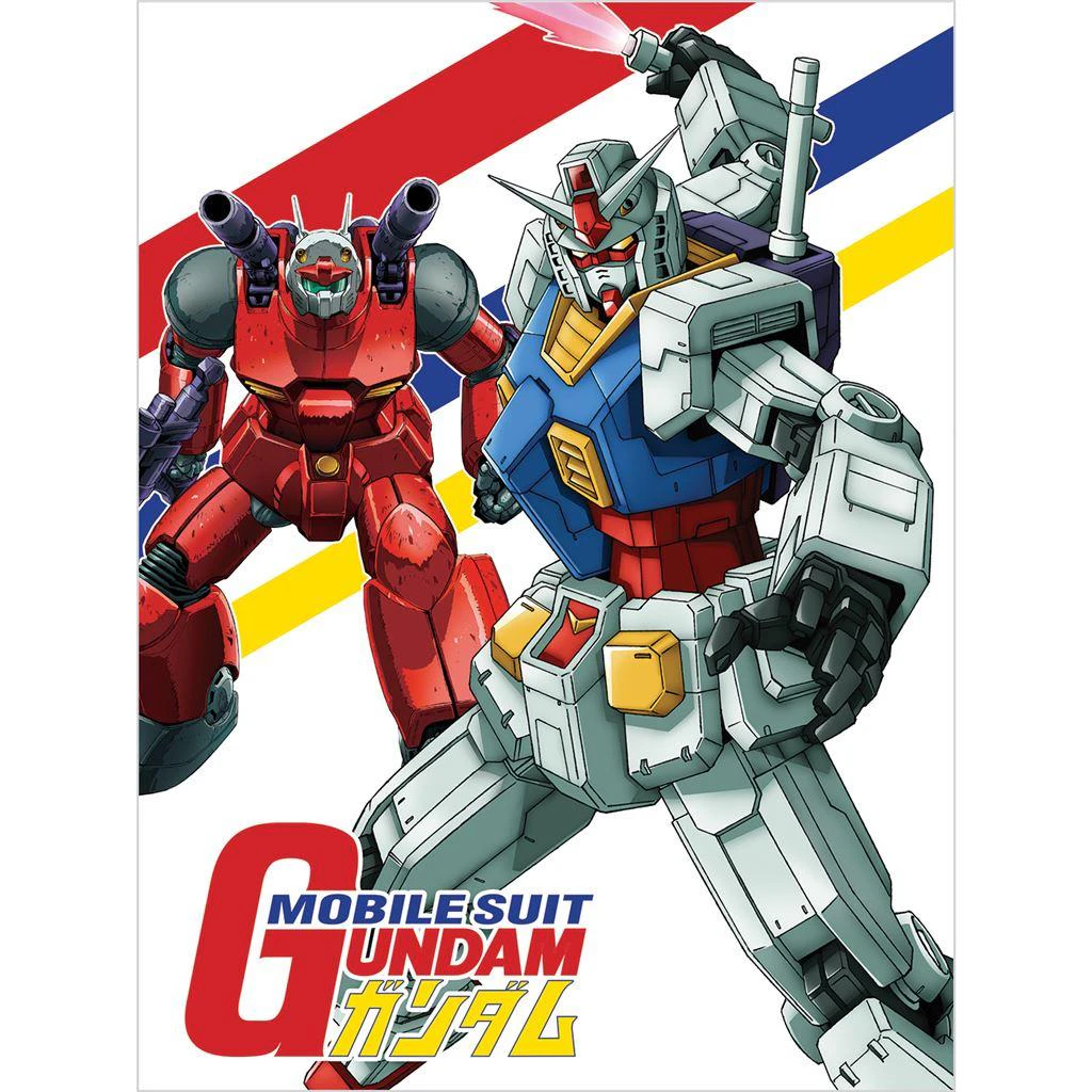 Gundam Canvas Print (Red/Blue) - PM6335