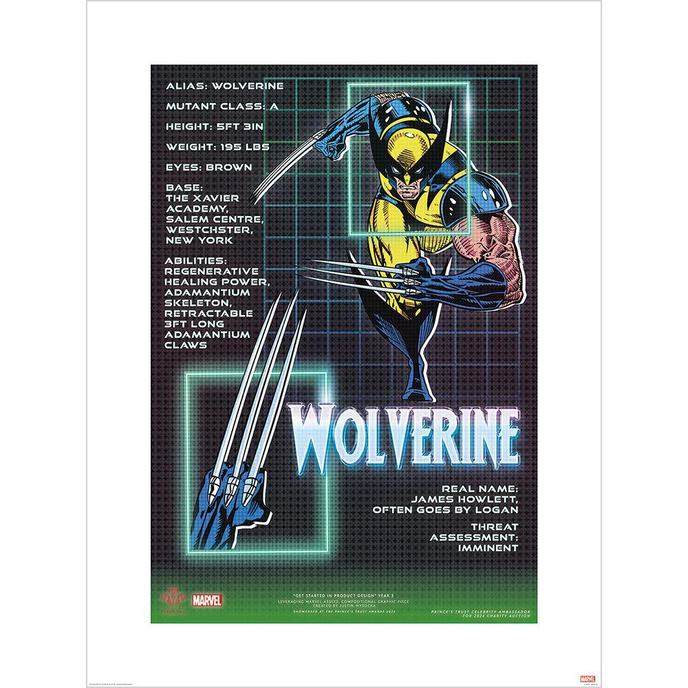 Wolverine Sentinel Scanner Justin Awards Show Print (Multicoloured) - PM10241