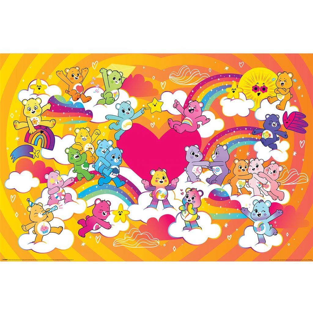 Care Bears Group Landscape Maxi Poster (Multicoloured) - PM9494